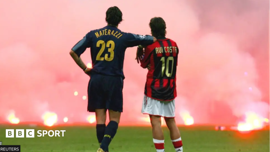 AC Milan v Inter: The story of an iconic image AC Milan v Inter: The story of an iconic image