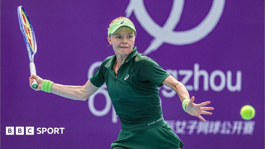 Guangzhou Open: Harriet Dart secures maiden WTA Tour final Guangzhou Open: Harriet Dart secures maiden WTA Tour final