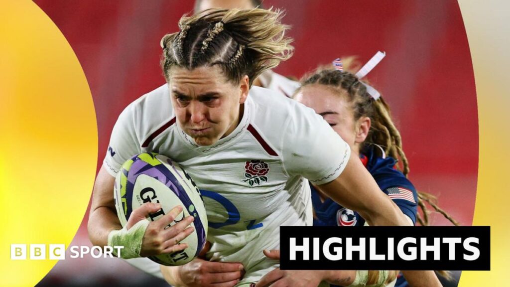Moloney-MacDonald scores four tries as England thump USA