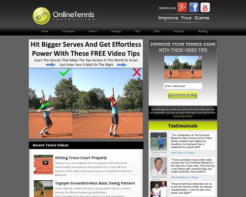 Online Tennis Instruction Home – Online Tennis Instruction – Learn How To Play Your Best Tennis, Free Tennis Tips Online Tennis Instruction Home – Online Tennis Instruction – Learn How To Play Your Best Tennis, Free Tennis Tips