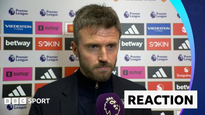 Premier League: Michael Carrick post-match interview