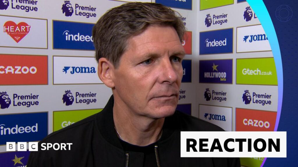Premier League: Oliver Glasner post-match interview Premier League: Oliver Glasner post-match interview