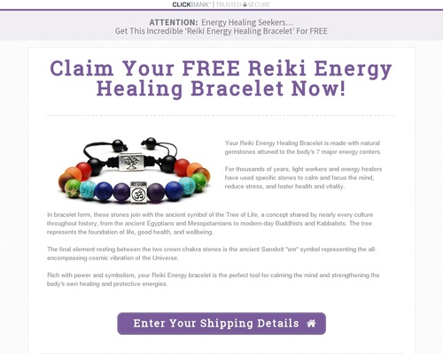 Reiki Energy Healing Bracelet Reiki Energy Healing Bracelet