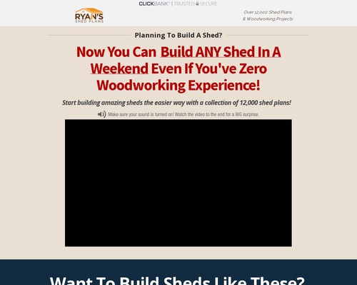 Ryan Shed Plans 12,000 Shed Plans and Designs For Easy Shed Building! – RyanShedPlans Ryan Shed Plans 12,000 Shed Plans and Designs For Easy Shed Building! – RyanShedPlans