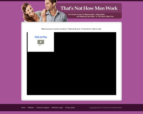 That’s Not How Men Work That’s Not How Men Work