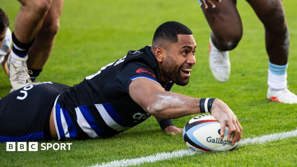 The Prem: Bath v Sale: Joe Cokanasiga scores twice as Bath beat Sale The Prem: Bath v Sale: Joe Cokanasiga scores twice as Bath beat Sale